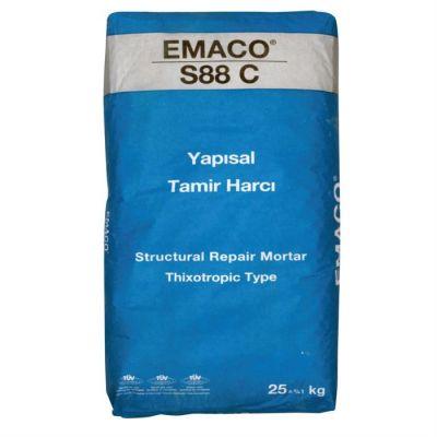 Basf Master Emaco S 488 (EMACO S88) C 25 Kg., Havuz Tamir Harcı, İzolasyon Malzemesi