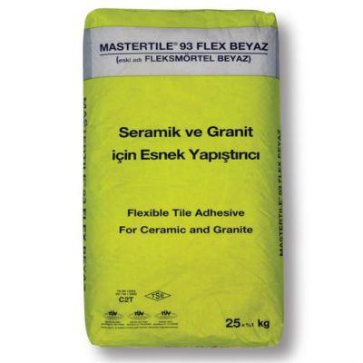 BASF - Basf Mastertile FLX 24 Fleksmörtel Beyaz 25 Kg, Havuz Kaplama Yapıştırıcısı