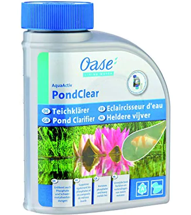 Süs Havuzu ve Gölet Kimyasalı, Çöktürücü, Oase Aquaactiv Pondclear 500 ml