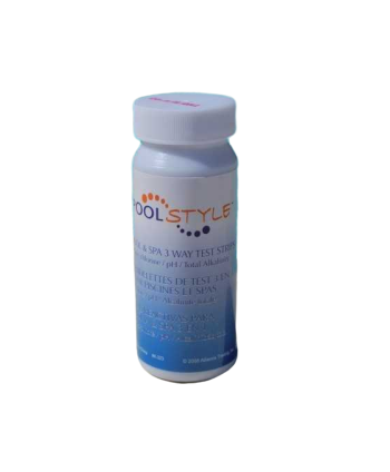 Poolline 3 Fonksiyonlu Test Çubuğu (Klor,Ph,Alkalinite), Havuz Kimyasal Ölçüm Çubuğu