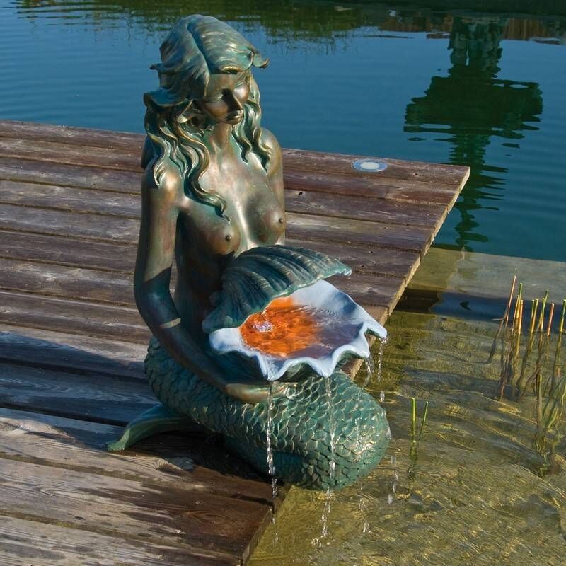 Poolline Mermaid Denizkızı Figürlü Süs Havuzu Seti