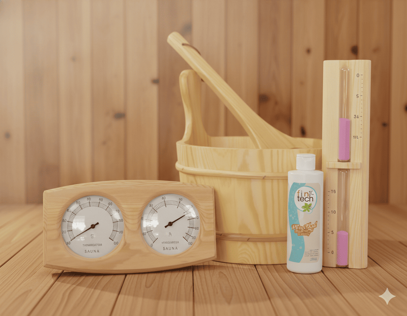 POOLLINE - Sauna Aksesuarları Paketi Maxi Set