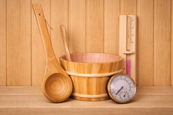 Sauna Aksesuarları Paketi Mini Set - Thumbnail